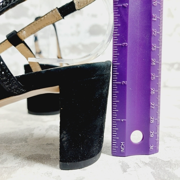 New Pelle Moda Francis 2 Black Strappy Sandals M581 - Picture 9 of 13